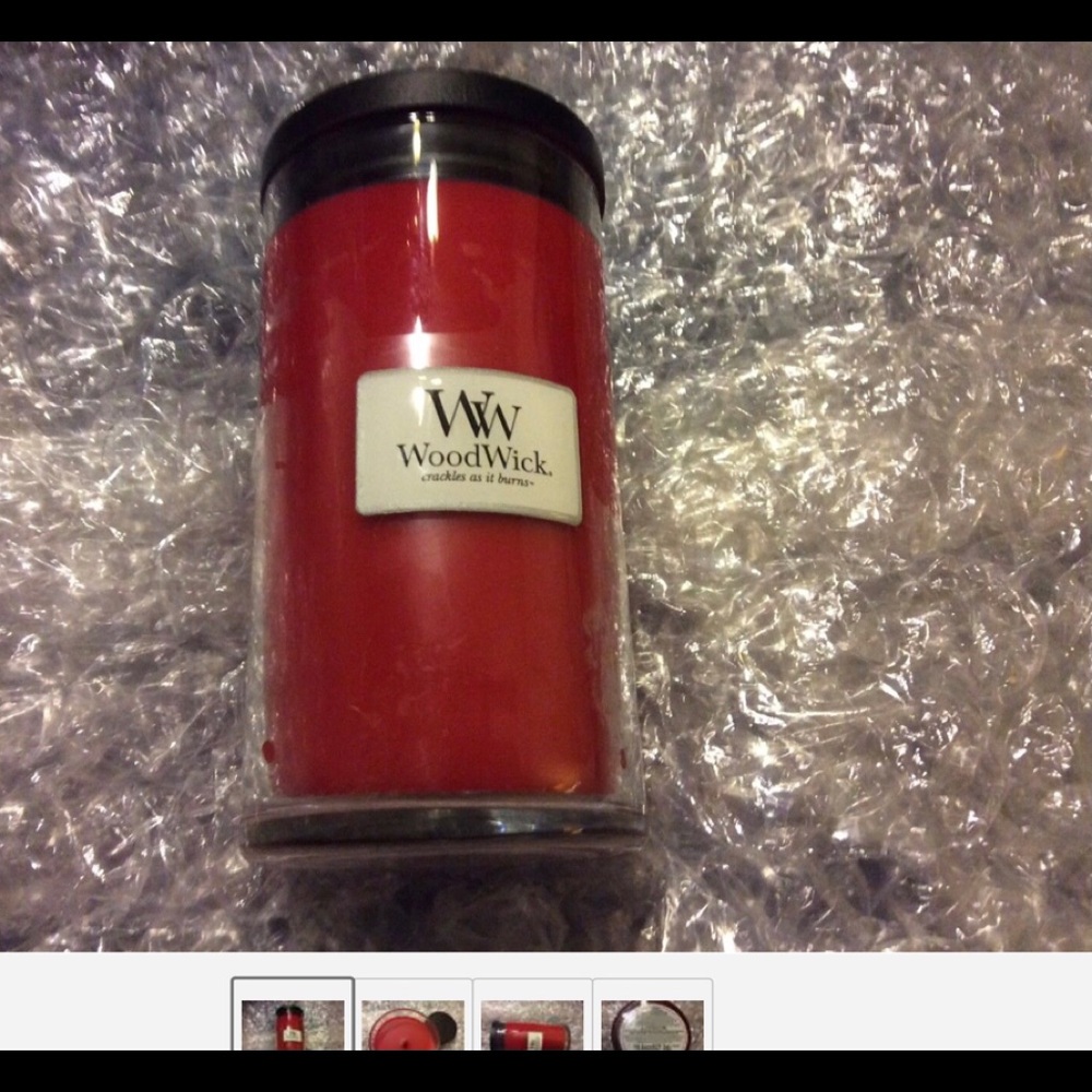 WOODWICK 18.6oz Holiday Spice Candle